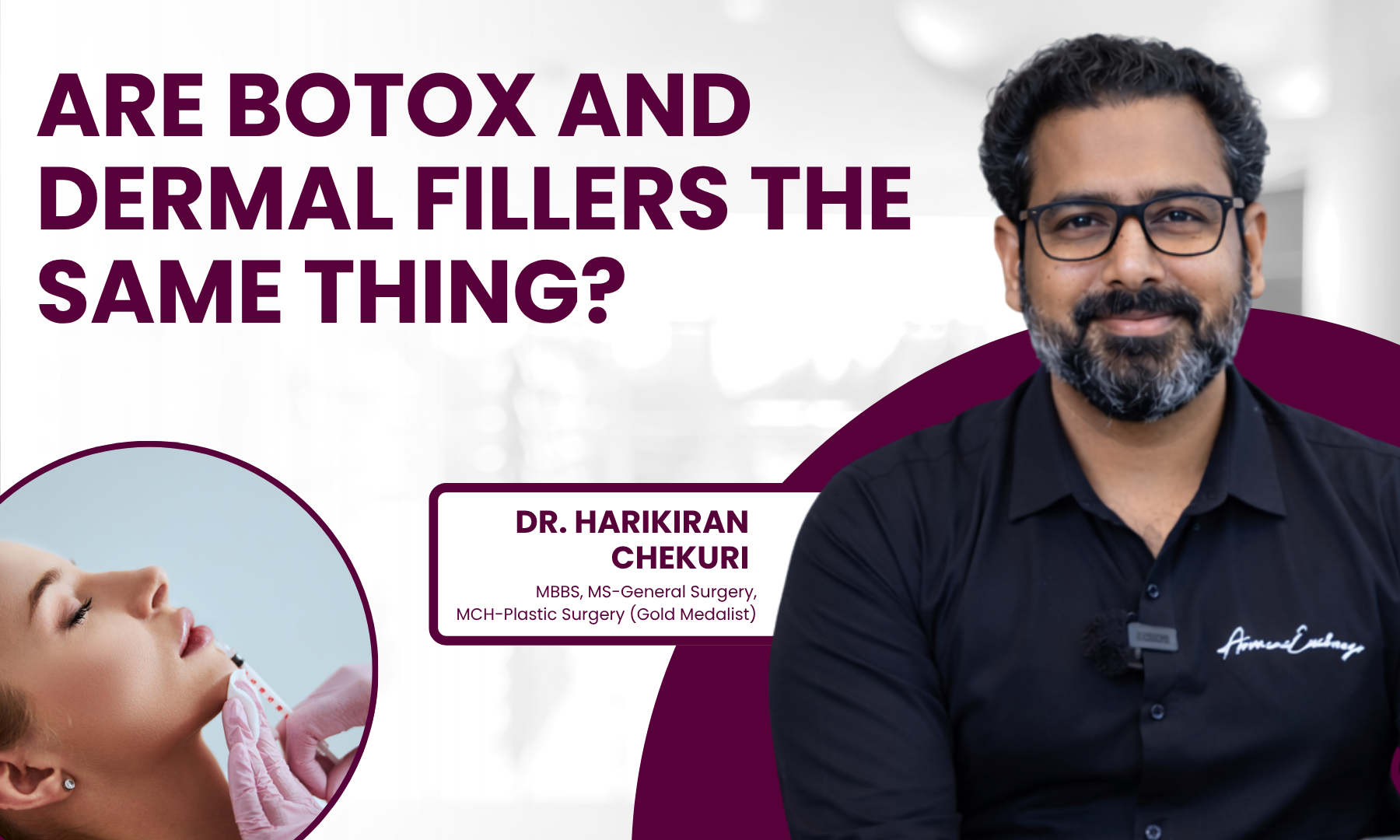 Are Botox and Dermal Fillers the Same Thing