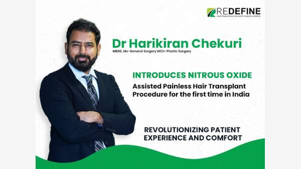 Nitrous Oxide-Assisted Hair Transplant in India
