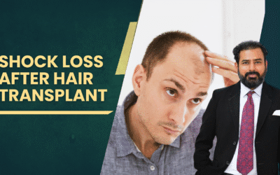 Shock loss after hair transplant