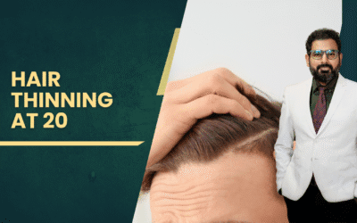 Hair Thinning at 20: Understanding the Causes & Solutions