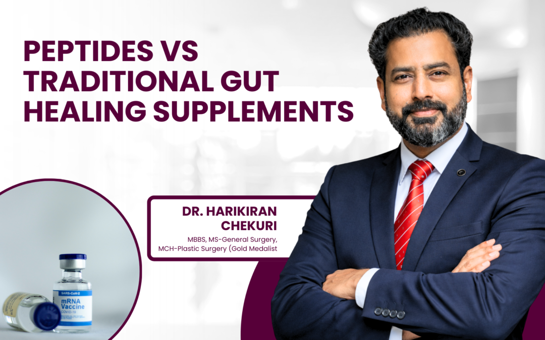 Peptides vs Traditional Gut Healing Supplements