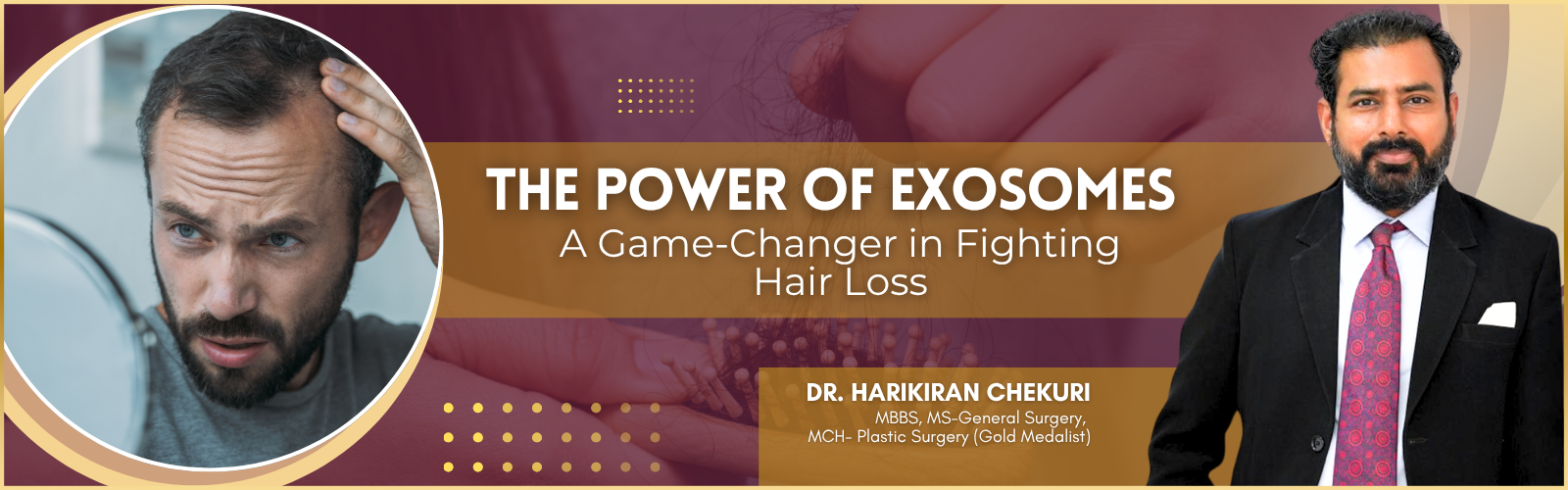 8 | Redefine Exosomes for hair loss in Hyderabad