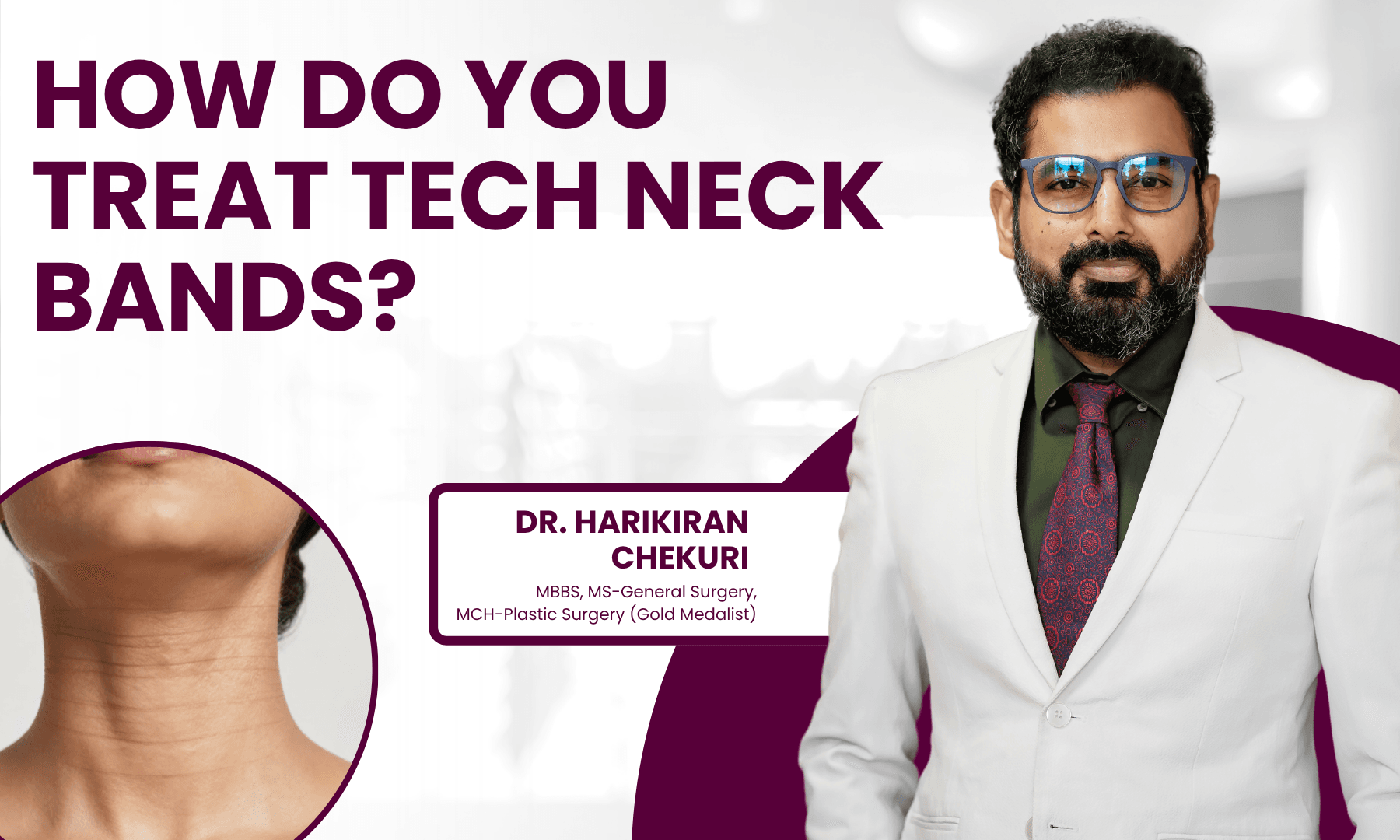 How Do You Treat Tech Neck Bands