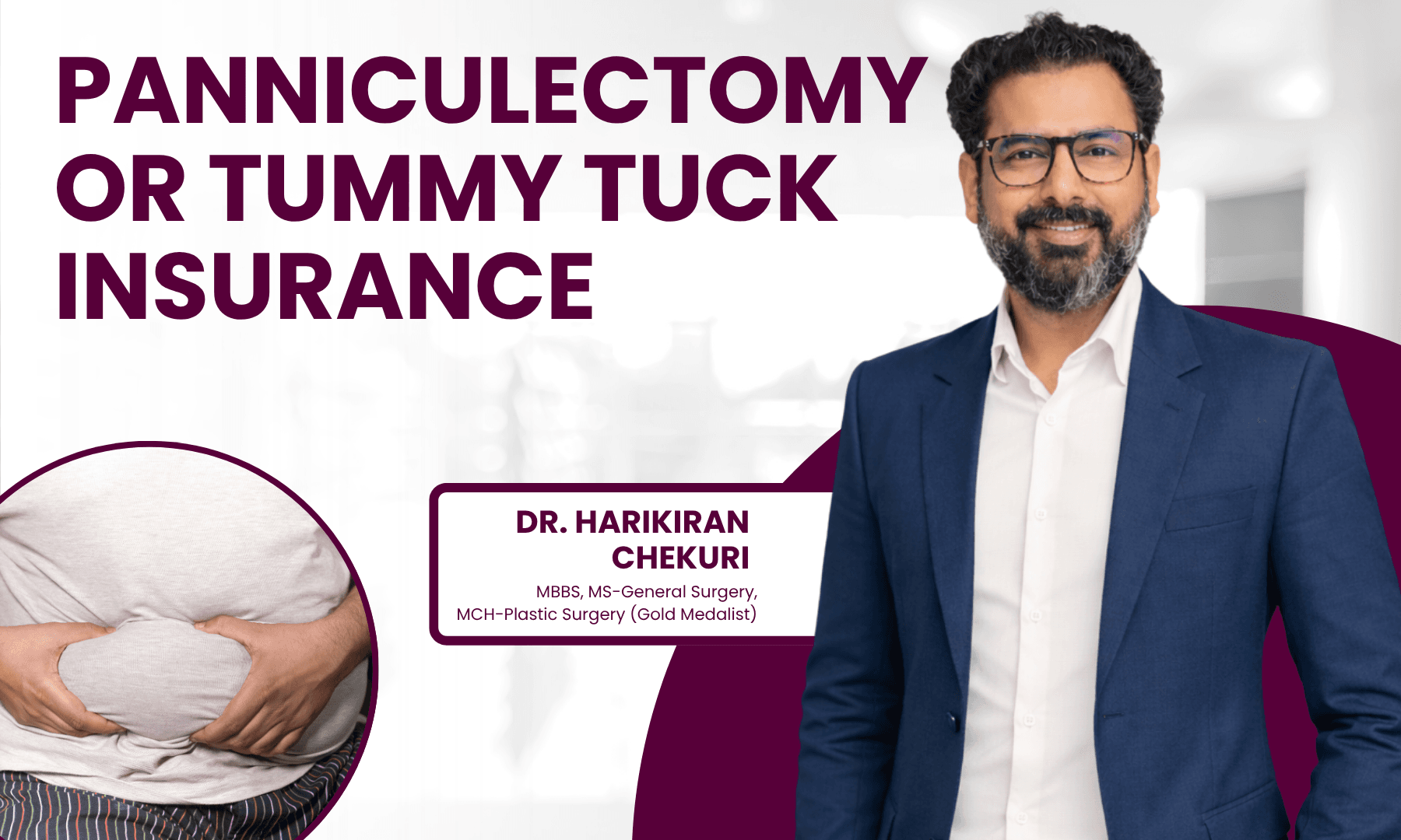 Panniculectomy or Tummy Tuck Insurance