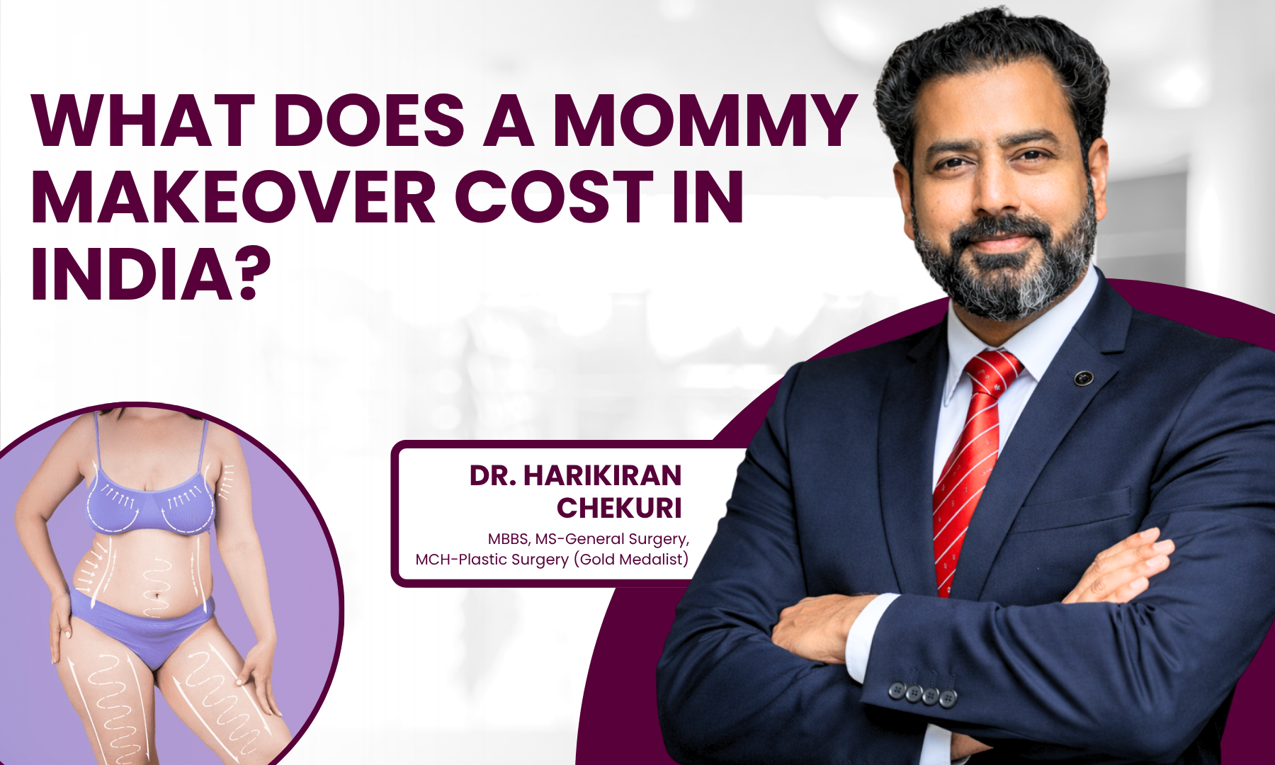 What Does a Mommy Makeover Cost in India – Dr. Harikiran Chekuri